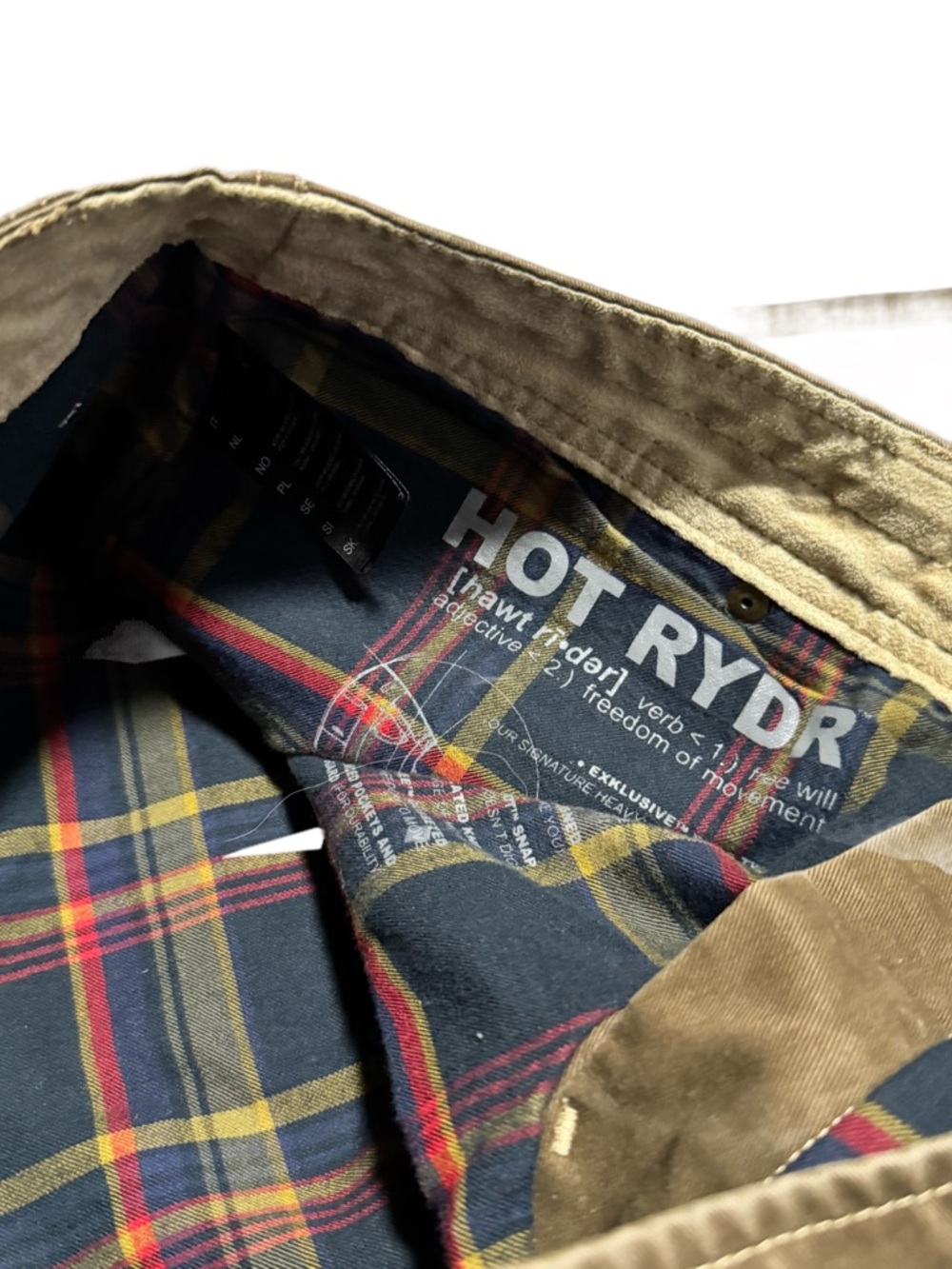 Kuhl Hot Rydr Flannel Lined Pants Men's 35x30 Brown Outdoor Workwear Hiking - Picture 8 of 8